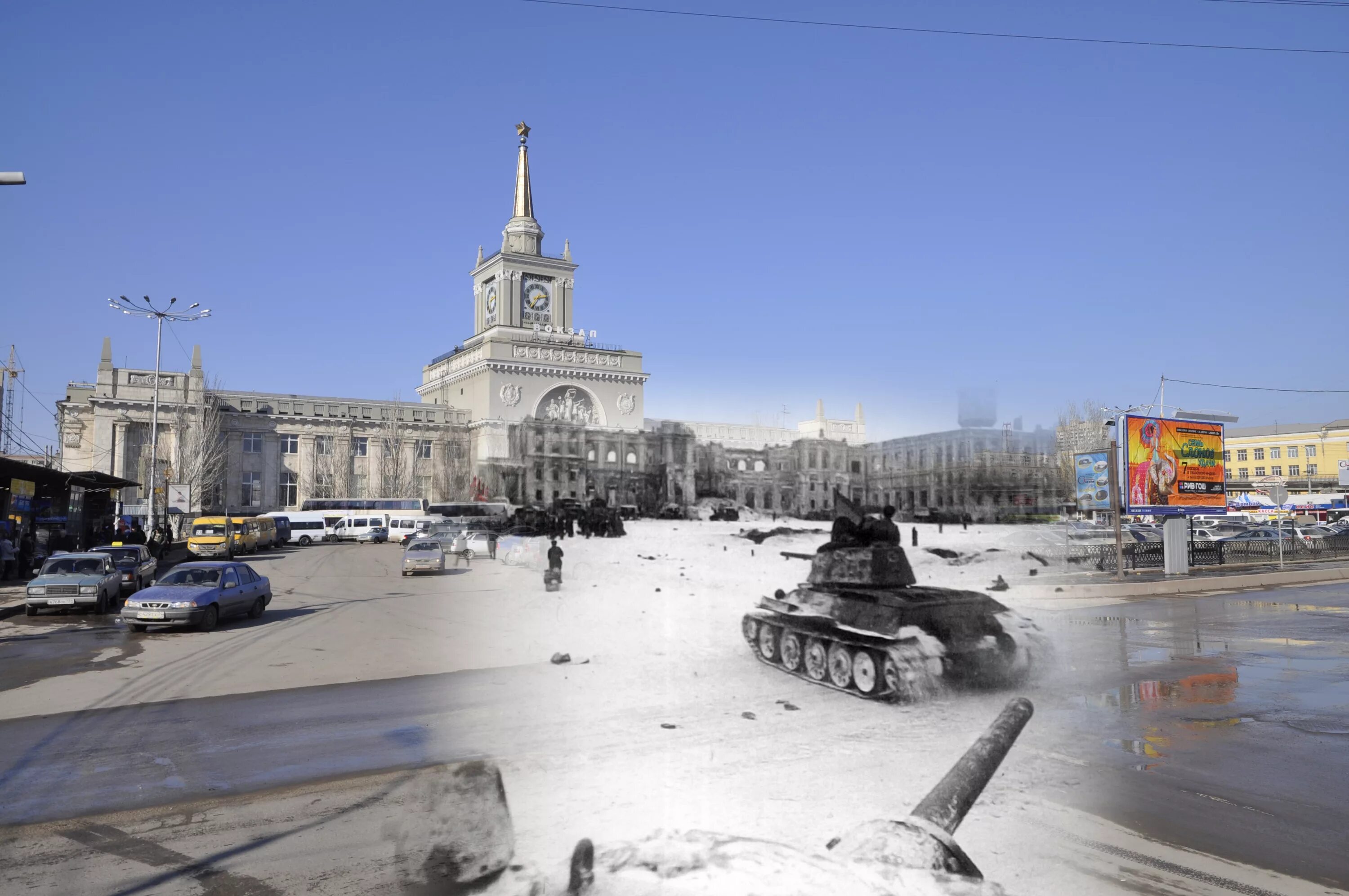 Время вол. Волгоград до и после войны. Сталинград Волгоград связь времен.