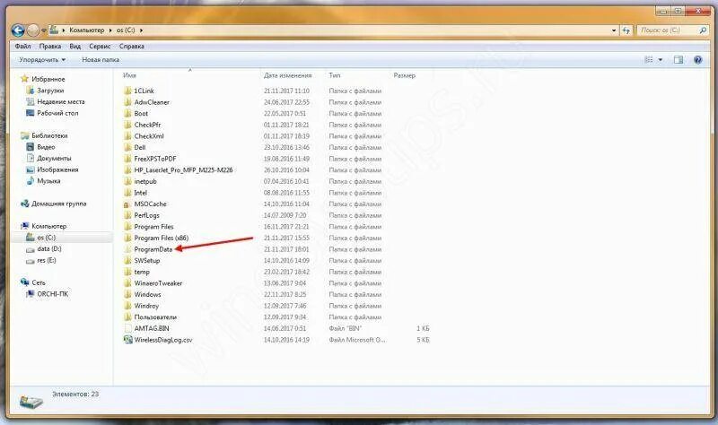 Programdata packages. Папка PROGRAMDATA. Можно ли удалить папку. Где находится папка PROGRAMDATA. Programm data что за папка.