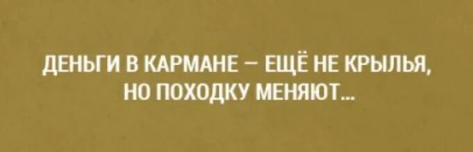 Походку не меняют. Деньги в кармане еще не крылья но походку меняют. деньги в кармане меняют походку. деньги в кармане еще не крылья но походку меняют - автор. деньги не но походку меняют.