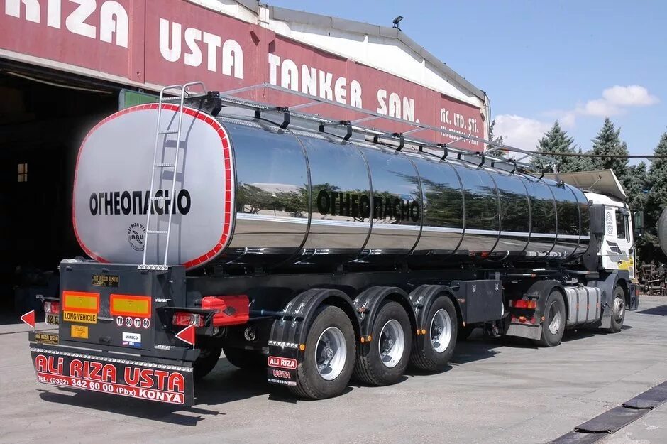 маркировка автоцистерн. химические цистерны. новая цистерна гсм эверласт бензовоз. химические цистерны. полуприцеп цистерна everlast 30 01.