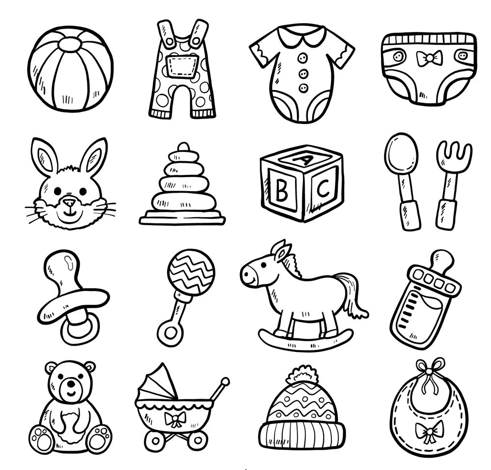 игрушки детские эскизы. игрушки рисовать маленькие игрушки. мои игрушки. раскраска. детские игрушки скетч.