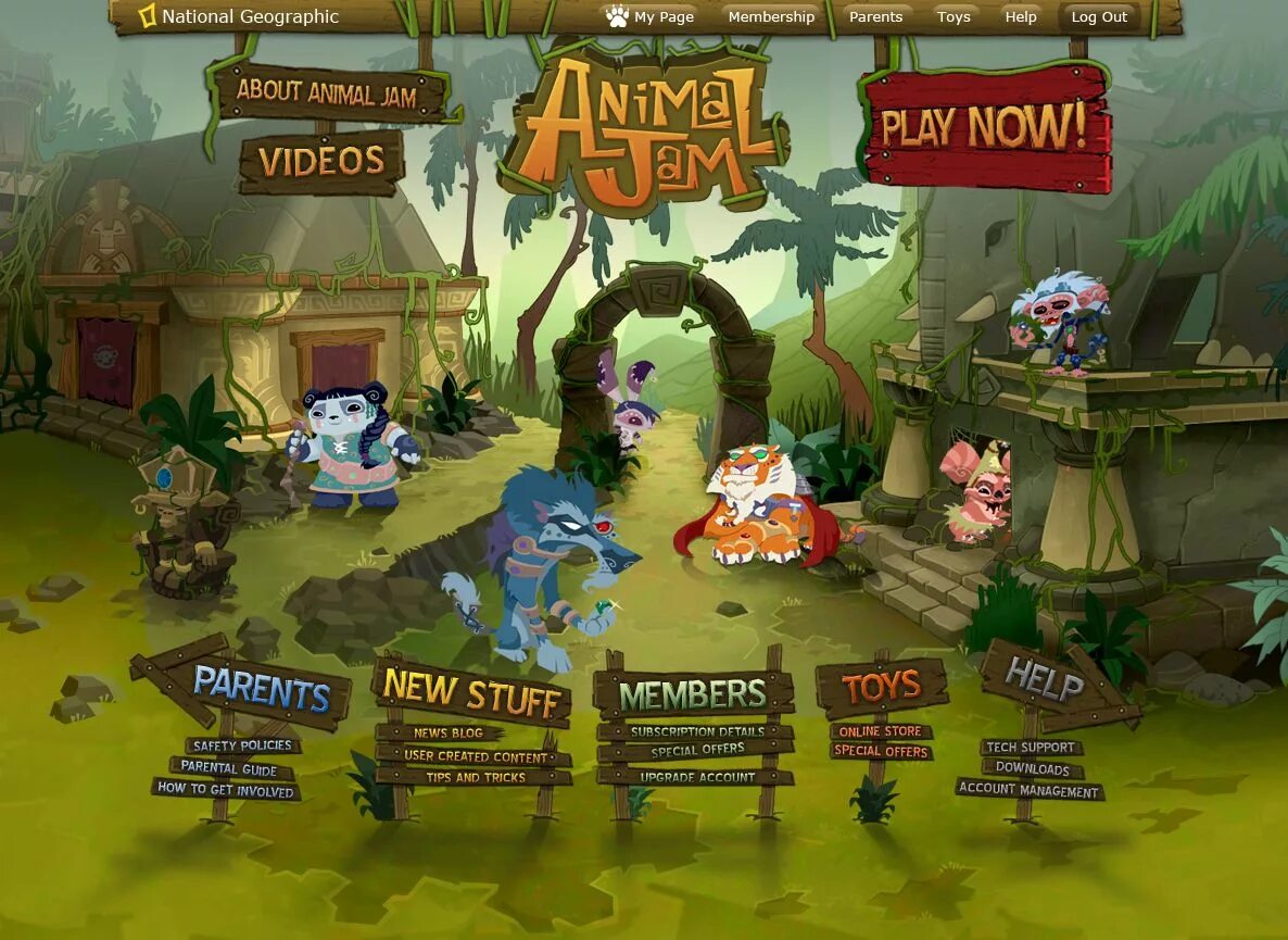 Animal jam play