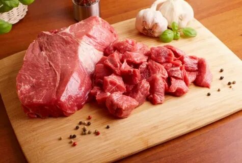Raw white meat