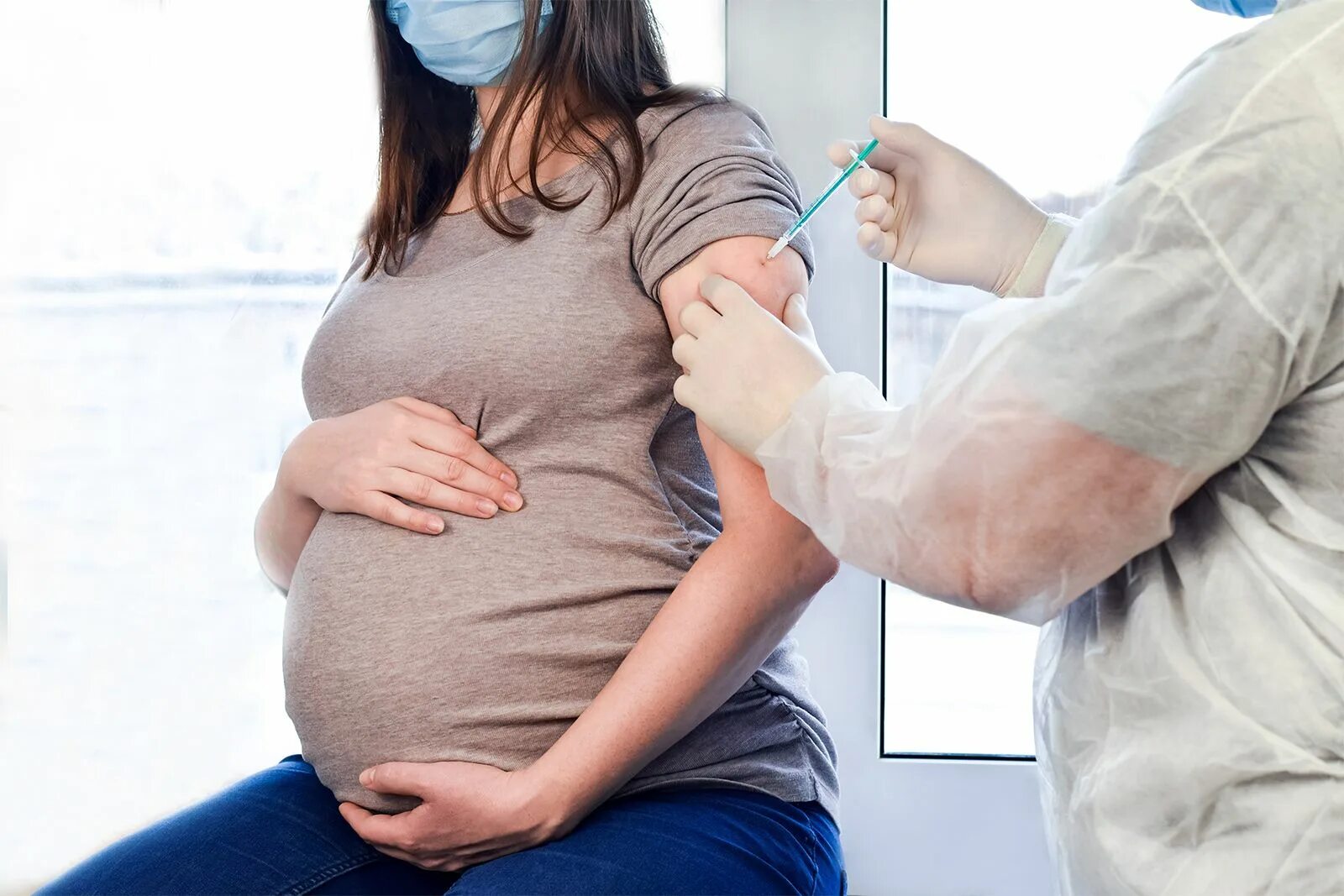 Вакцинация беременных. Беременность.