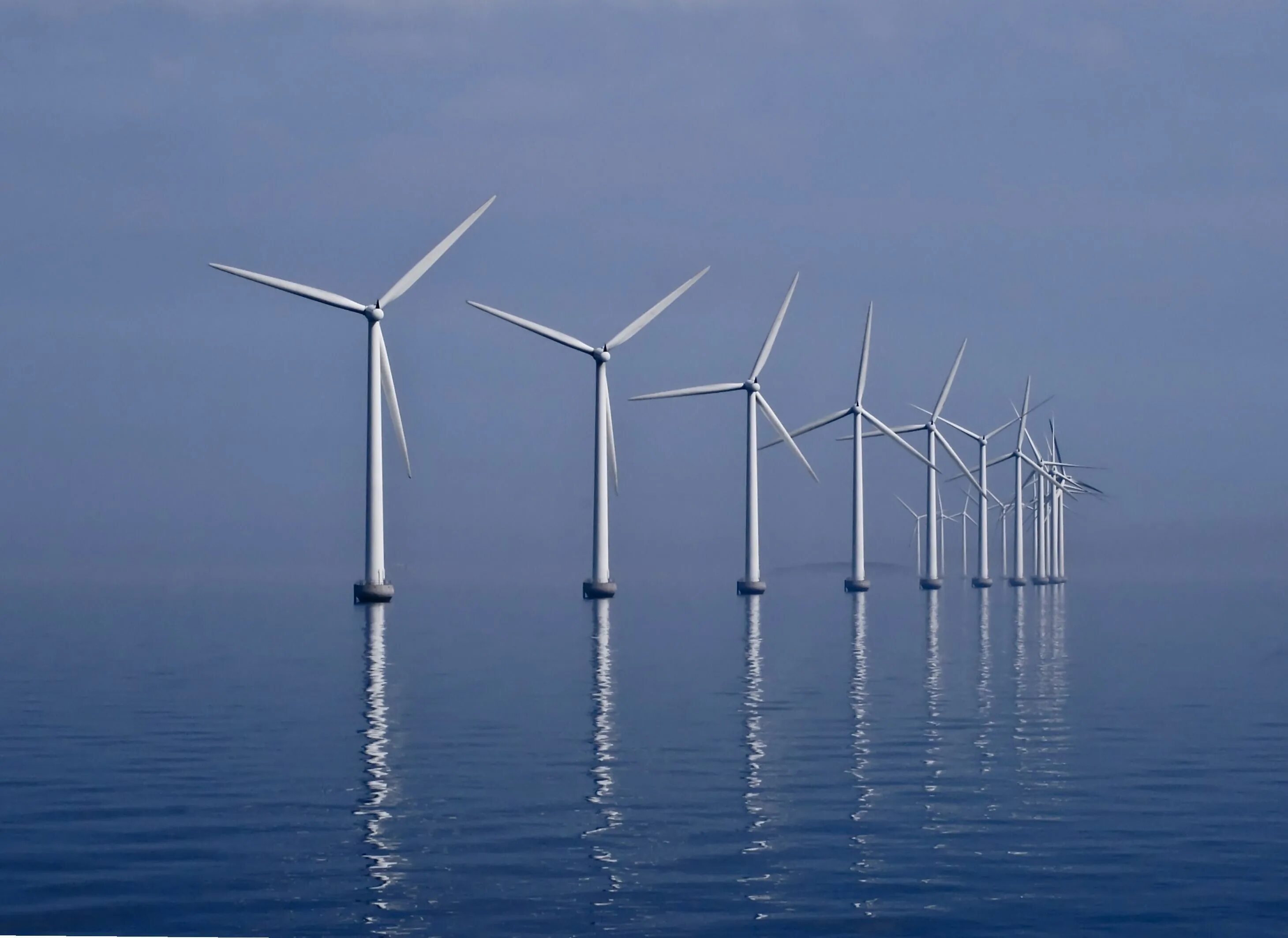 Шельфовые ВЭС В Дании.. Шельфовая ветряная электростанция. Оффшорная ветряная электростанция. Ветропарк Walney Extension.