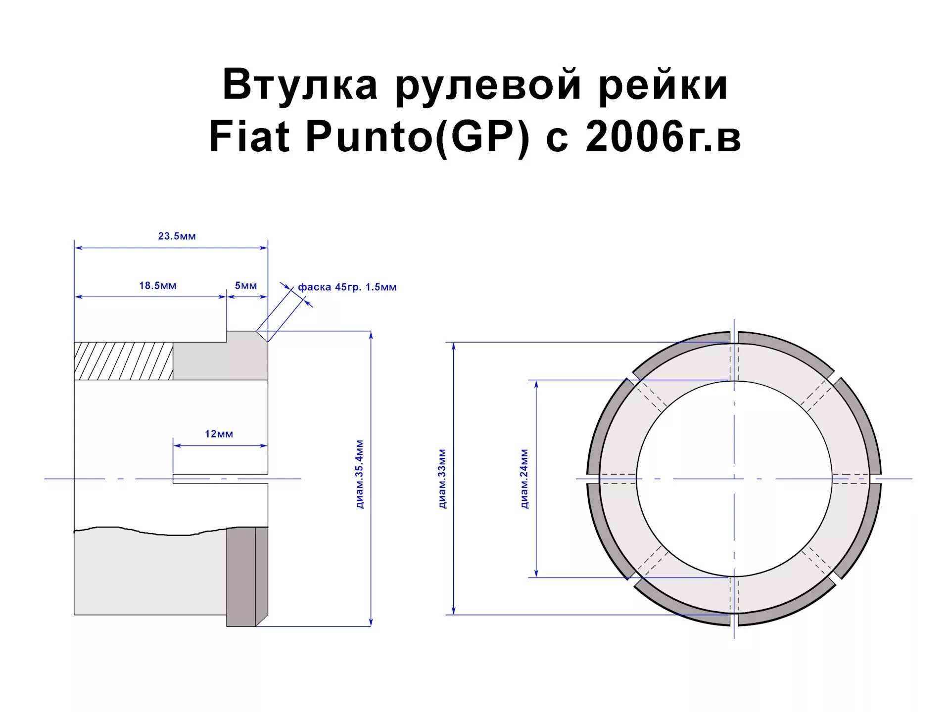 Втулка рулевой рейки Ford Focus 2 чертеж. Втулка рулевой рейки Королла 120. Втулка рулевой рейки Fiat punto 188. Втулка рулевой рейки Калина 1 усиленная чертеж.