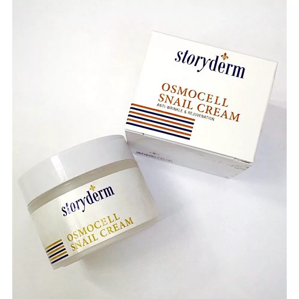 Крем с секретом улитки отзывы. Крем с муцином улитки Storyderm osmocell Snail Cream. Storyderm крем омолаживающий Amstel Snail Cream. Крем секретом улитки регенерирующий для лица. Philosophy крем.