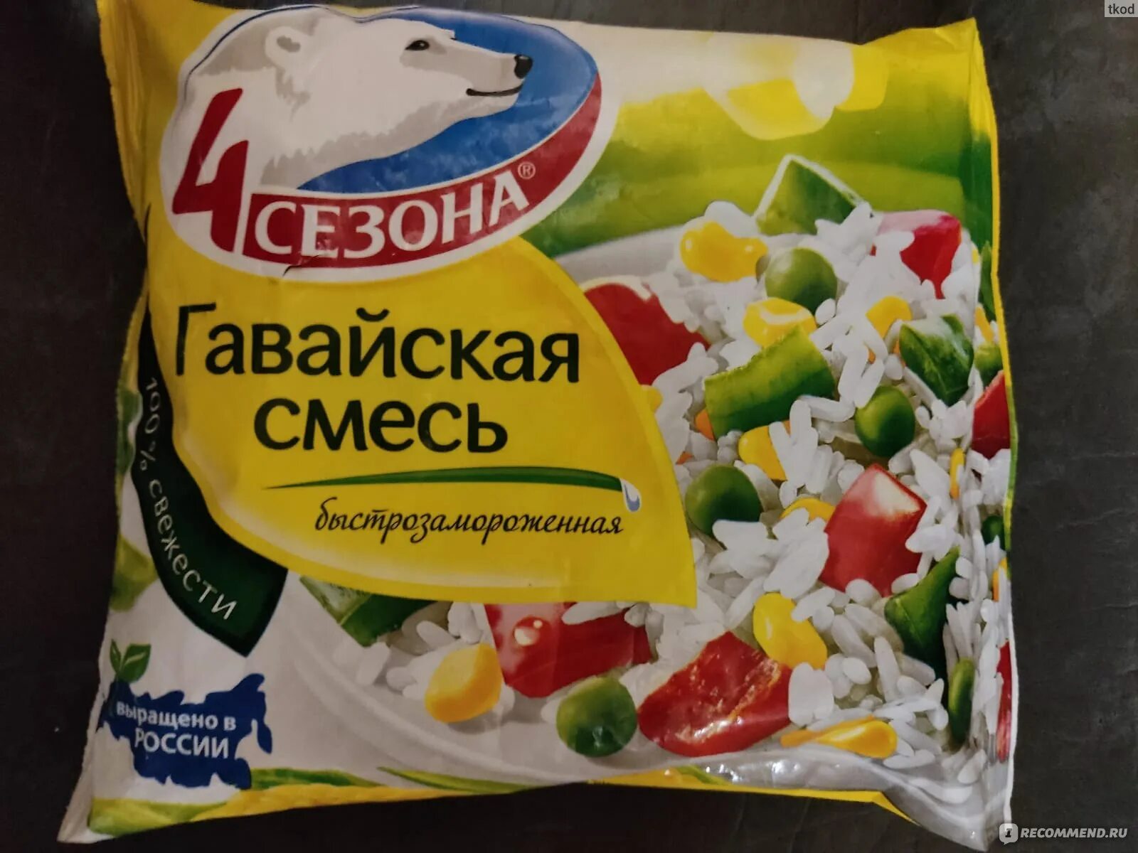 Гавайская смесь с курицей. Гавайская смесь Ашан.