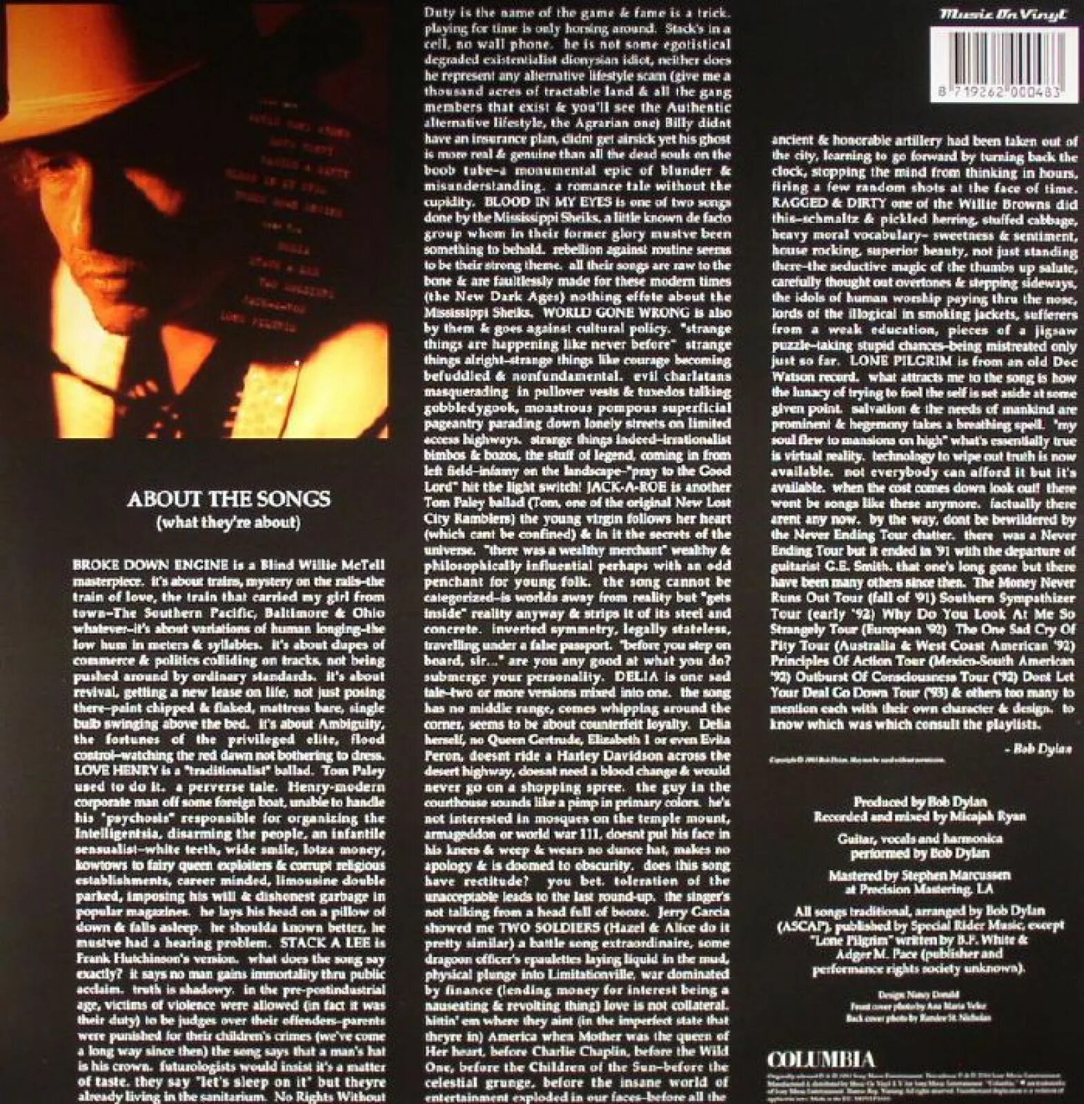 Dylan Bob "World gone wrong". Wrong перевод песни