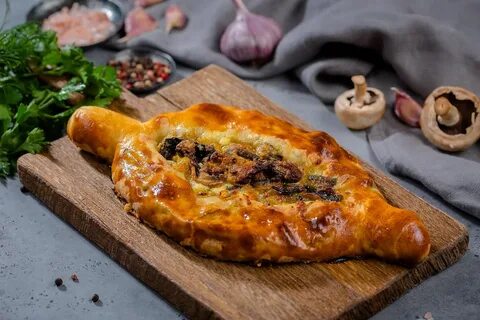 Хачапури с мясом