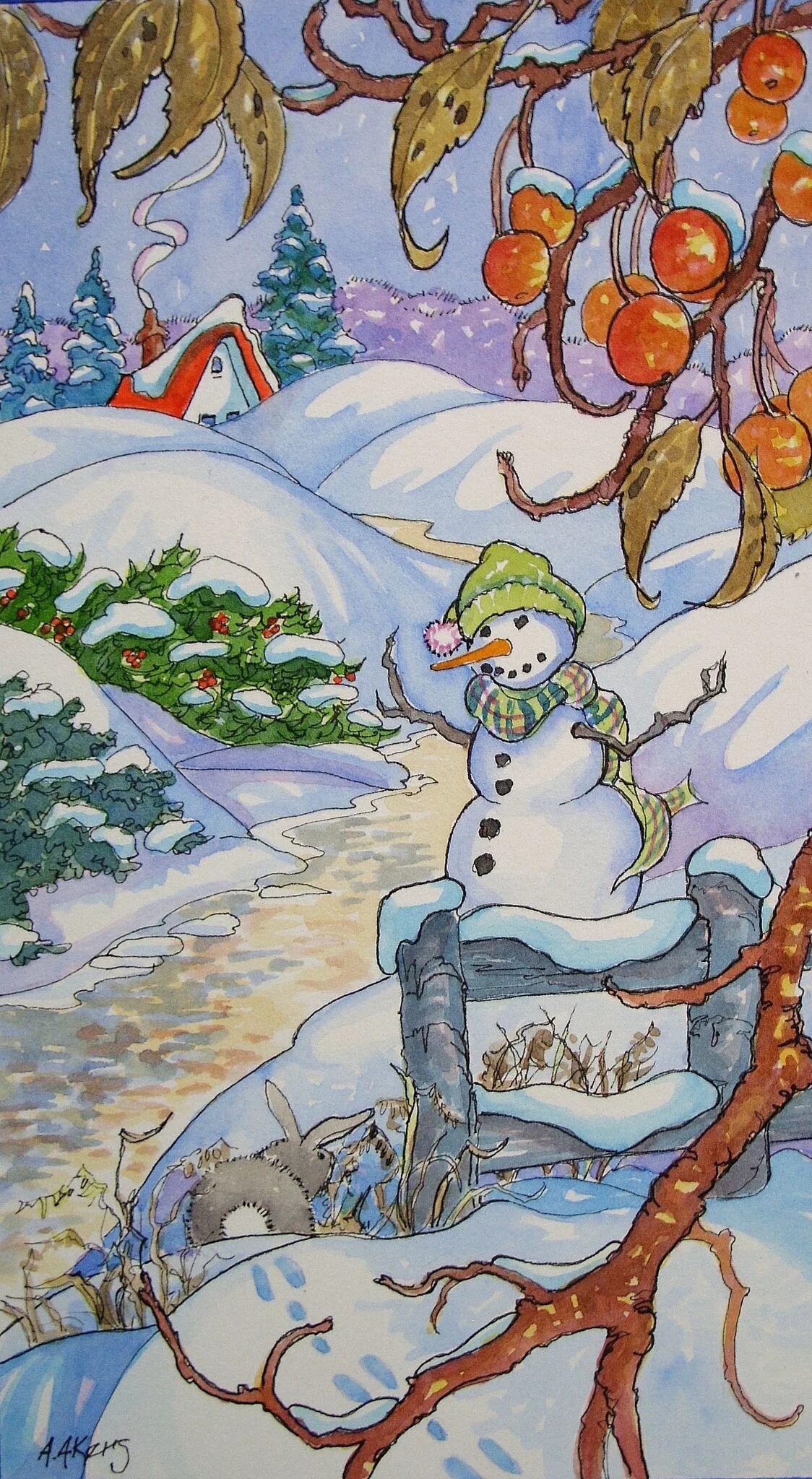 Зимний пейзаж для детей. Рисунок на тему зима. Зимние рисунки для срисовки. Зимний пейзаж легкий. Зимний рисунок карандашом.