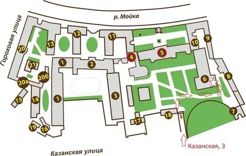 Карта герцена