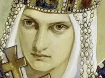 Княгиня 1 приняла христианство
