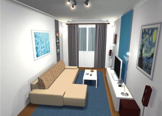 Miami Modern Home by DKOR Interiors Narrow living room design, Long living room,