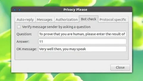 Check bots