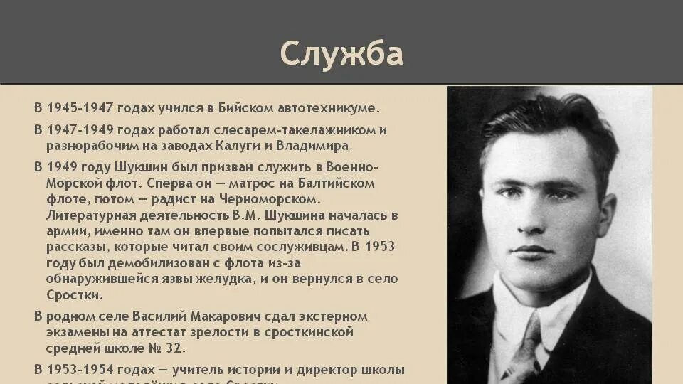 Биография шукшина 7 класс литература. Шукшин учитель. Шукшин план.