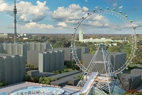 Колесо 850 летия москвы