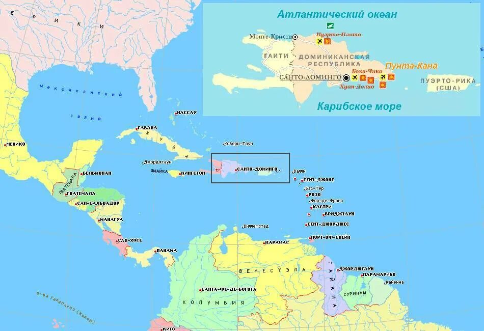 Страна доминикана где находится. Доминиканская Республика на карте. Остров Гаити Доминиканская Республика на карте. Куба и Доминикана на карте. Доминикана море карта.