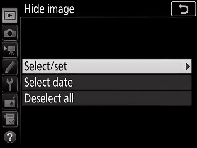 Select set selected