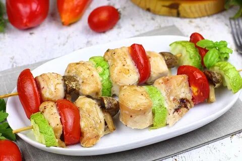 Овощи в духовке рецепт шашлык