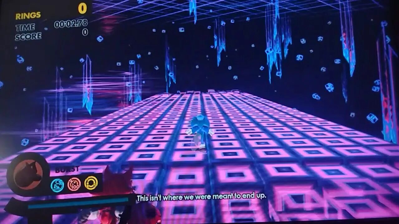 Нулевое пространство. Null Space Sonic Forces. Sonic Space. Sonic Forces Stage 25. Sonic Forces null Space background.