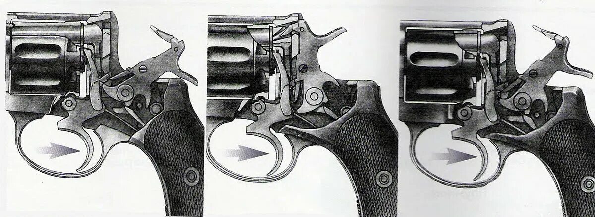Работа револьвера. Револьвер Наган УСМ. УСМ Нагана чертеж. Ударно-спусковой механизм пистолета Браунинг 1910. Револьвер Нагана 1910.