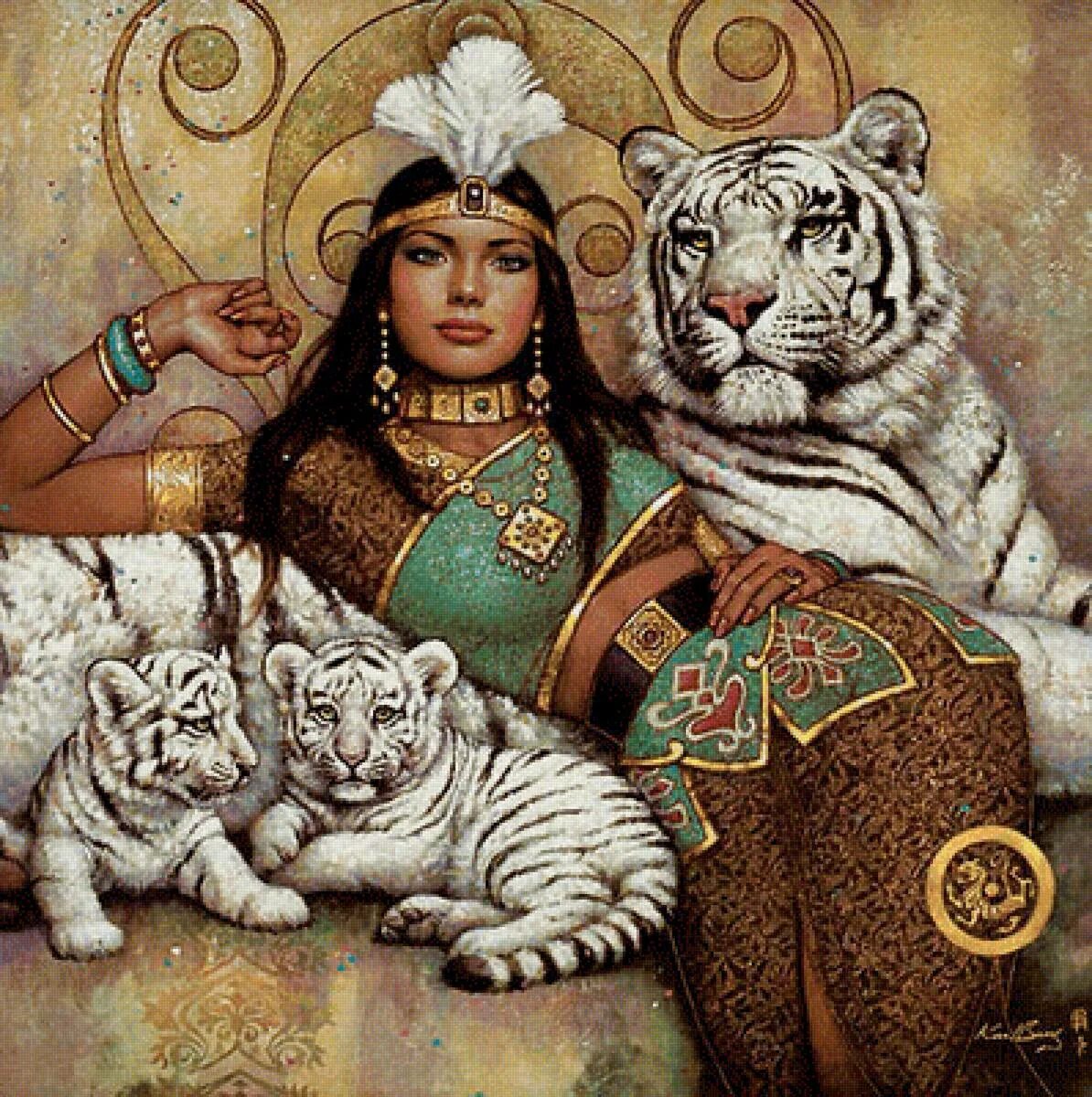 Моя королева тигрица богиня царица. Художник карл банг картины. художник карл банга. художник карл банг картины с тигром. карл банг богиня лета.