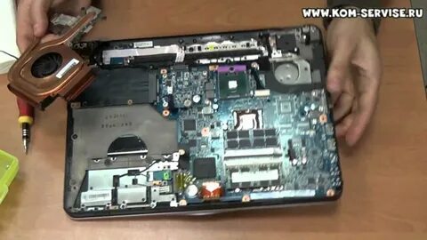 Разборка sony pcg
