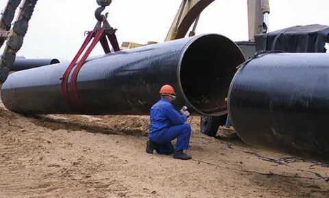 Газопровод трубы большого диаметра