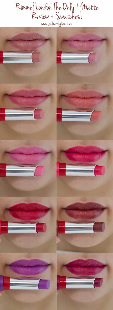 The only one matte. Rimmel the only one matte lipstick.