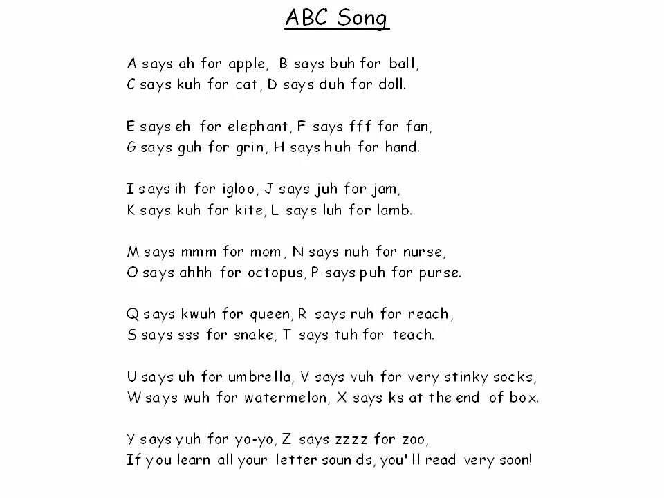 Песенка ABC. Песенка ABC на английском. Слова песни ABC. АВС песенка текст. Слова песни 14