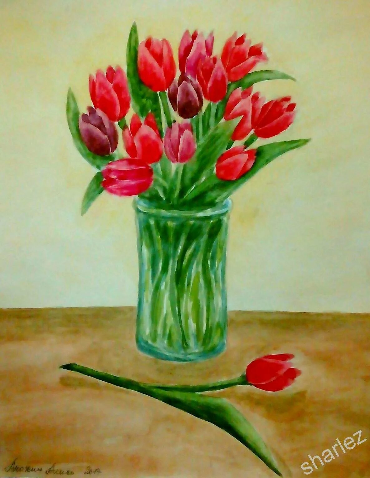Ваза с тюльпанами рисунок. Цветы в вазе гуашью. Ваза с цветами. Ваза с цветами красками. Рисование тюльпаны в вазе.