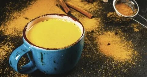 Молоко с куркумой