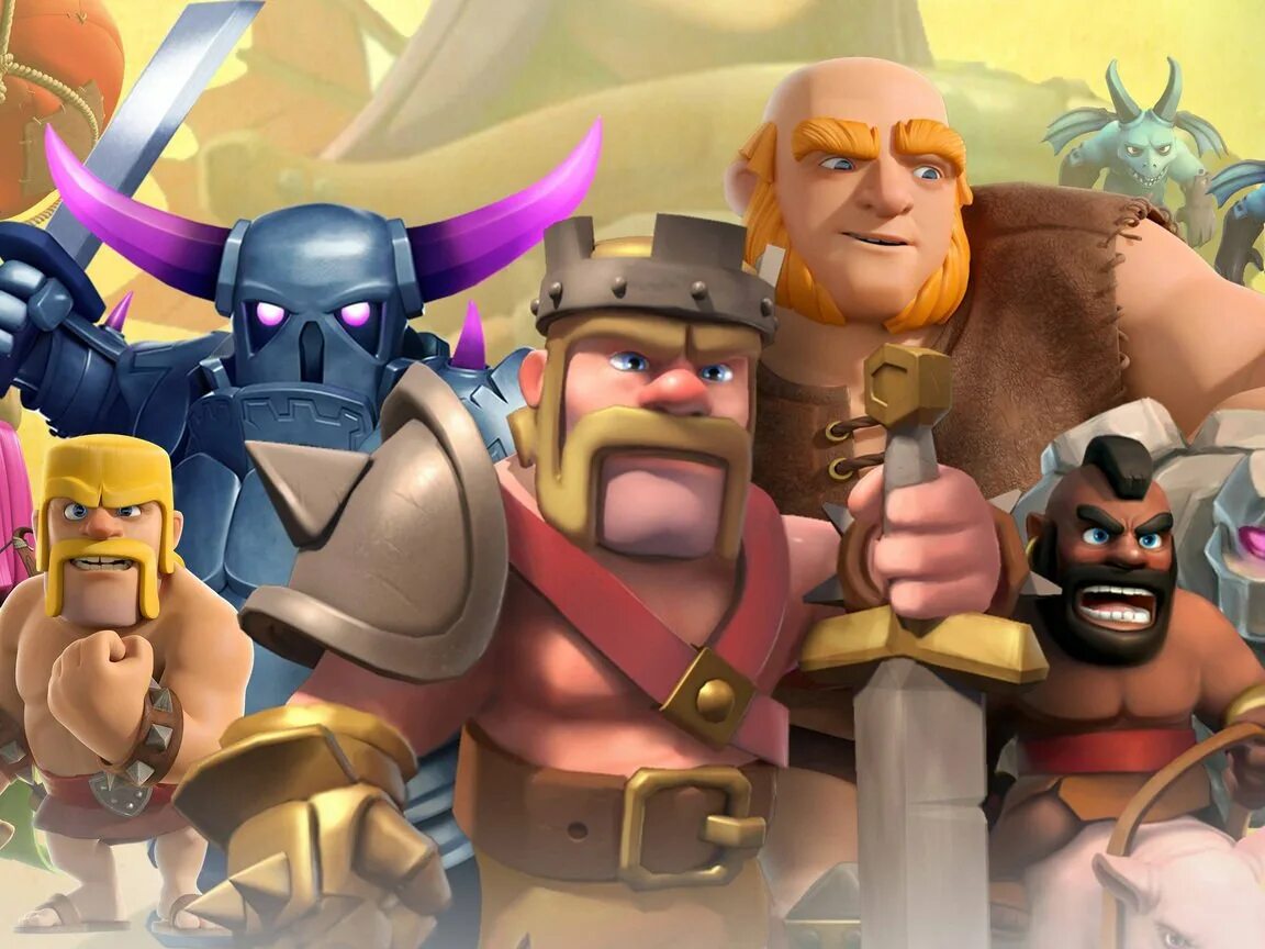 Clash of claims. Клэш оф кланс. Игра клеш оф кланс. Игра игра Clash of Clans. ХОГ Райдер клеш рояль.