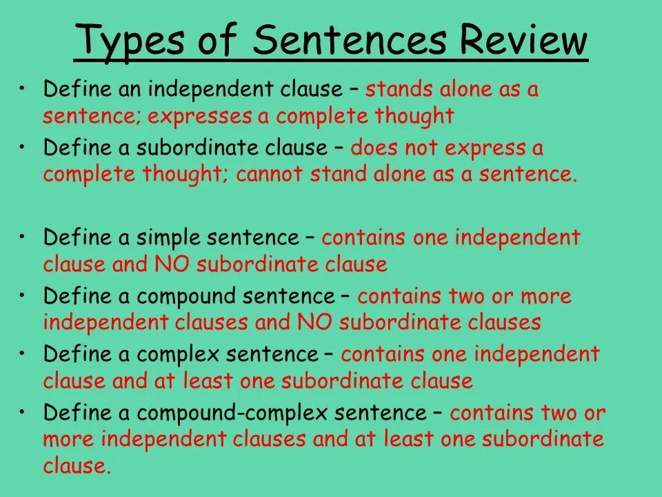 Express the sentences. Types of subordinate Clauses. Clause Types of the sentences. Subordinate Clauses of time. Subordinate Clauses в английском языке.