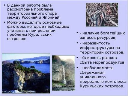 Проблема курильских островов кратко
