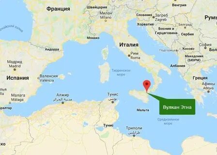 На карте находится