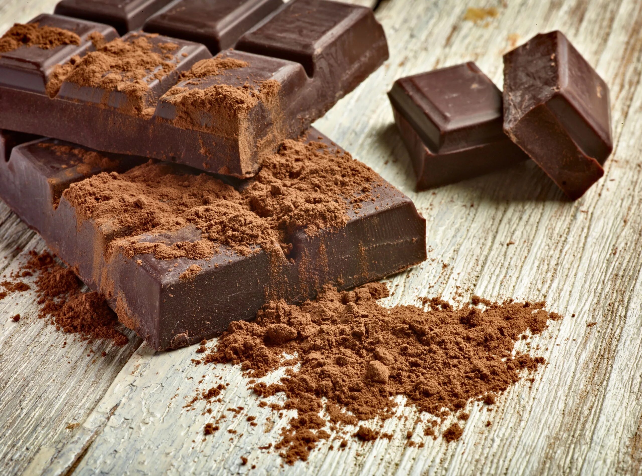 Chocolate is extracted from the