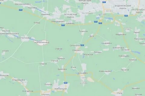 Новомихайловка на карте украины