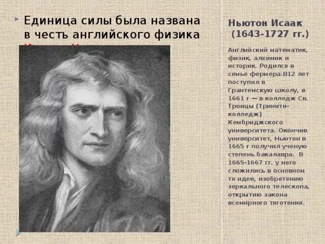 Единица силы