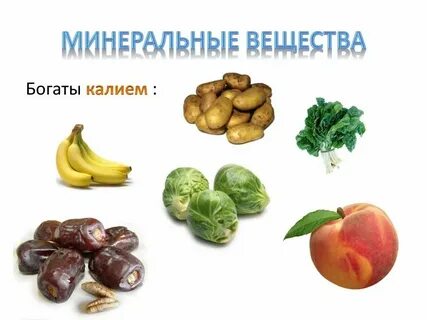 Минеральные вещества фото