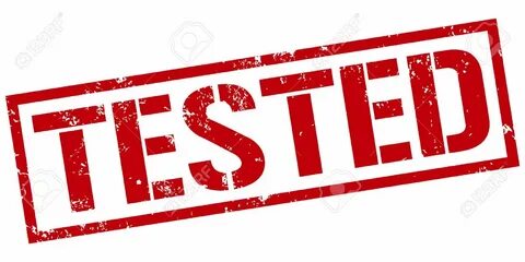 Need testing