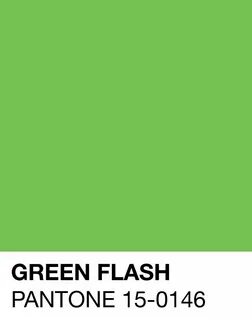 Flashing green