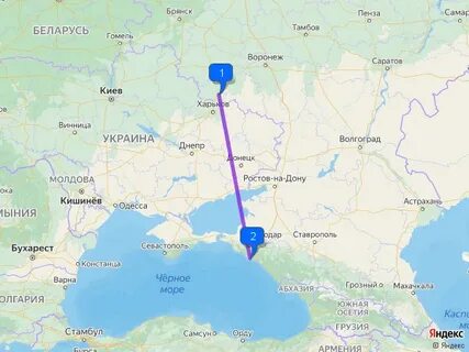 Сколько км между белгородом и липецком