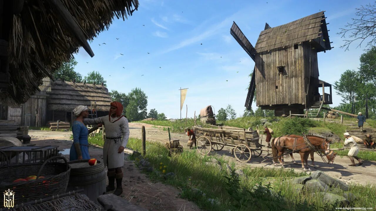 Игры на пк от которых невозможно оторваться. Игра Kingdom come deliverance. Kingdom come: deliverance ПК. Kingdom come deliverance деревня. Kingdom come deliverance Корчма.