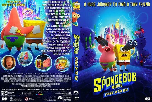 Sponge on the run. Spongebob run.