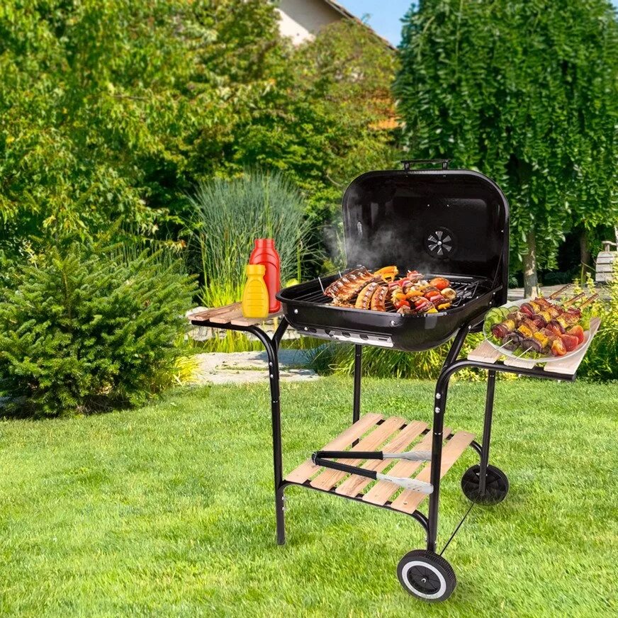Купить Угольный гриль Lokkii Perfection Trolley 828T в магазине Village Club