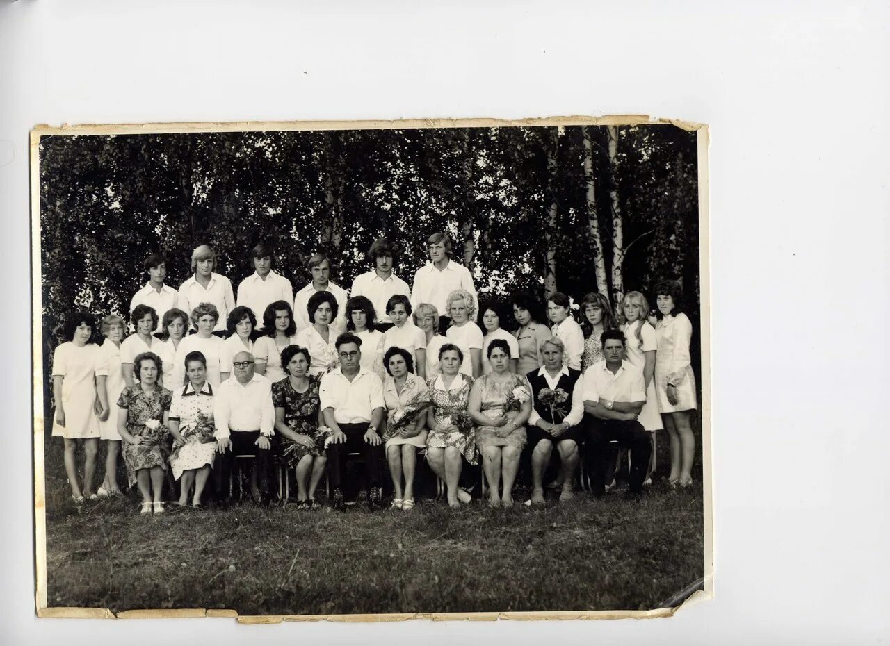 выпускники 1974 года фото