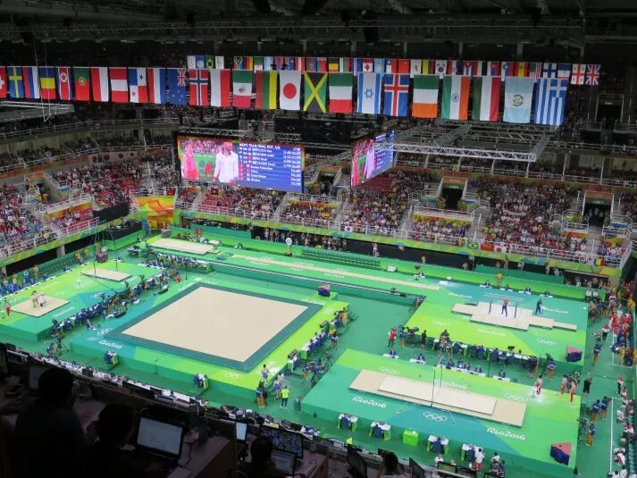 Гимнастика стадион. Олимпийская Арена Рио. Olympic Gymnastics Arena Арена в Сеуле. Теннис Олимпик Арена Рио. Olympic Gymnastics Arena вместимость.