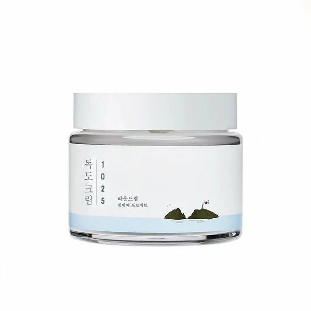 Round lab sun cream. Крем Round Lab Dokdo 1025. Round Lab 1025 Dokdo Cream 80ml. Увлажняющий крем с морской водой Round Lab 1025 Dokdo Cream. Round Lab] крем Dokdo Island 1025 - 80 мл.